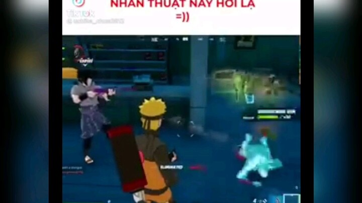 nhẫn thuật này hơi lạ