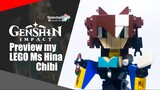Preview my LEGO Ms Hina Chibi From Genshin Impact | Somchai Ud