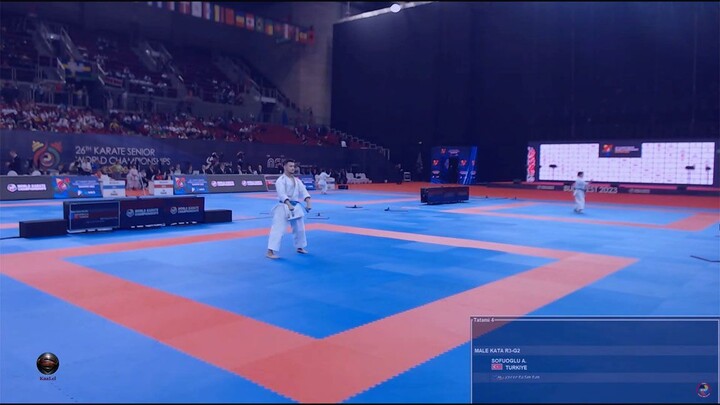 Ali Sofuoglu vs Kakeru Nishiyama | Male Kata Elimination | World Championships Budapest 2023