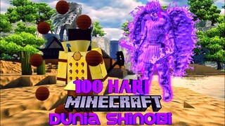 100 Hari Minecraft Dunia Shinobi - Season 4 !!