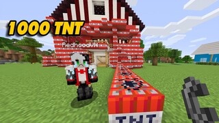 Redhood Khóc Thét Với 1000 TNT Bao Vây Nhà