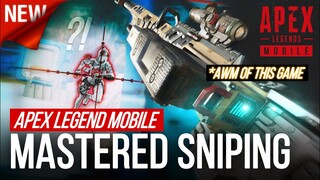 【AWM IN 2733🙀】 ATHENA MASTERED SNIPING IN THE APEX LEGEND MOBILE