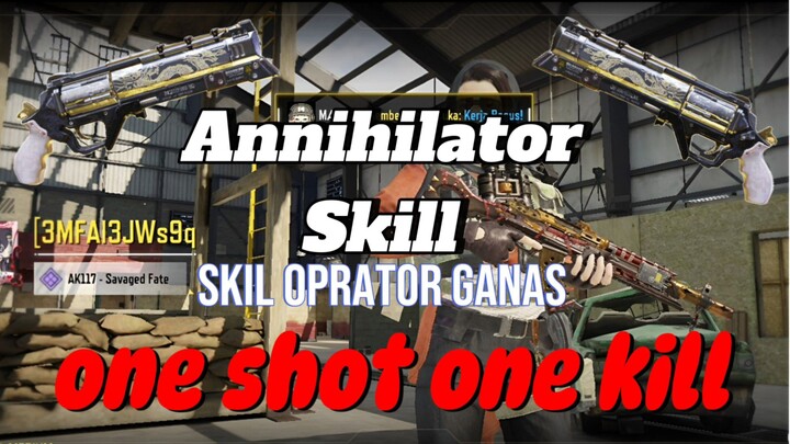 Oprator sklii yang bisa ONE HIT ONE KILL☠️