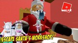 Escape Santa's Workshop Obby! ROBLOX INDONESIA