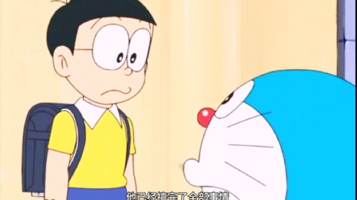 #哆啦A梦 蓝胖子成功让四只小猫自食其力