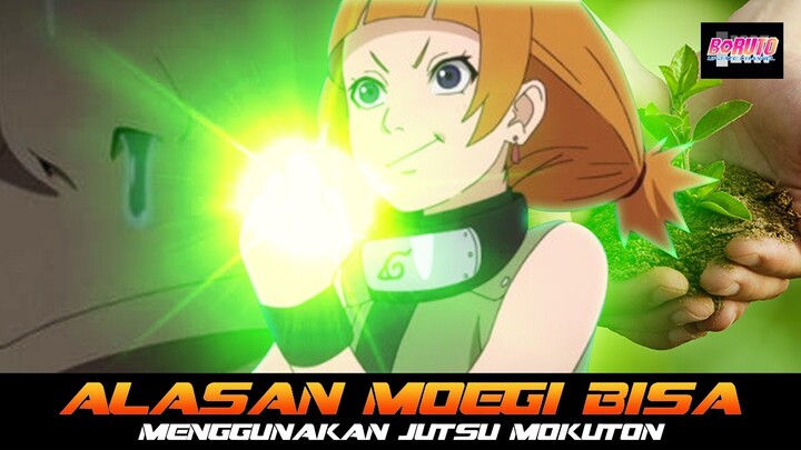 ALASAN MOEGI BISA MENGGUNAKAN JUTSU MOKUTON