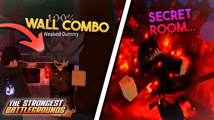 [SECRET UPDATE] NEW GOJO WALL COMBO + ATOMIC SAMURAI SECRET ROOM | The Strongest Battlegrounds