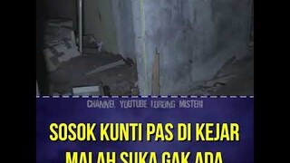 KETIKA KUNTILANAK DI KEJAR LANGSUNG HILANG #shorts