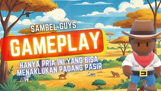 BERMAIN-MAIN BERSAMA COBOY DI PADANG SAVANA ITU MENYENANGKAN-STUMBLEGUYS GAMEPLAY