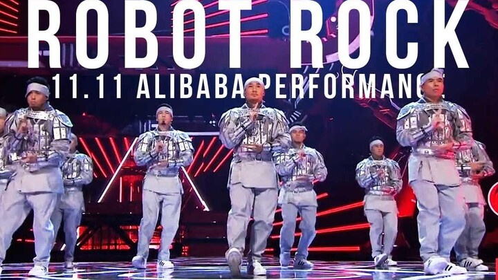 KINJAZ｜天猫双十一晚会 Anthony Lee安叔 编舞 Daft Punk "Robot Rock"