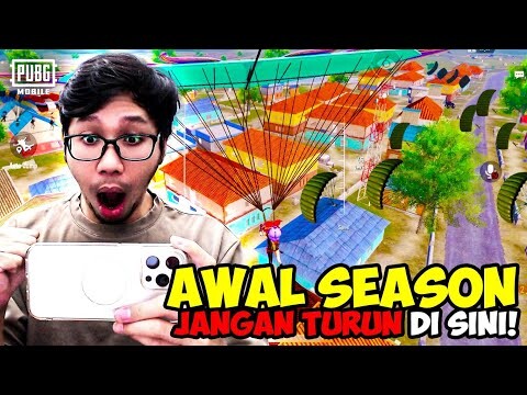 SAYA MENYESAL! TURUN POCHINKI AWAL SEASON RAMAI BANGET! - PUBG MOBILE