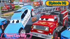 Hero Cars City (Episode 36) The Real Costum Fire Trucks