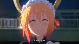 Tohru confessed her feelings to Kobayashi moment || Kobayashi-san Chi no Maid Dragon S