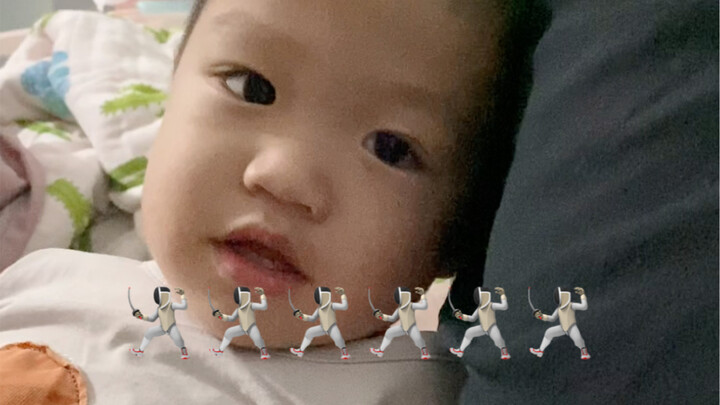 Dad, back off! Back off! Back off!