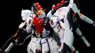Niu Gundam mixed with Sazabi transformation, what kind of Gundam is this? (by model friends)