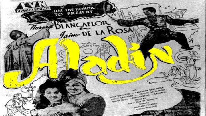 Aladin 1946 (Tagalog Adventure/Fantasy Film) Philippines