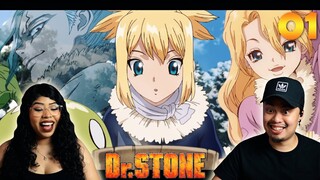 LET THE STONE WARS BEGIN! DR. STONE Season 2 Episode 1 Reaction