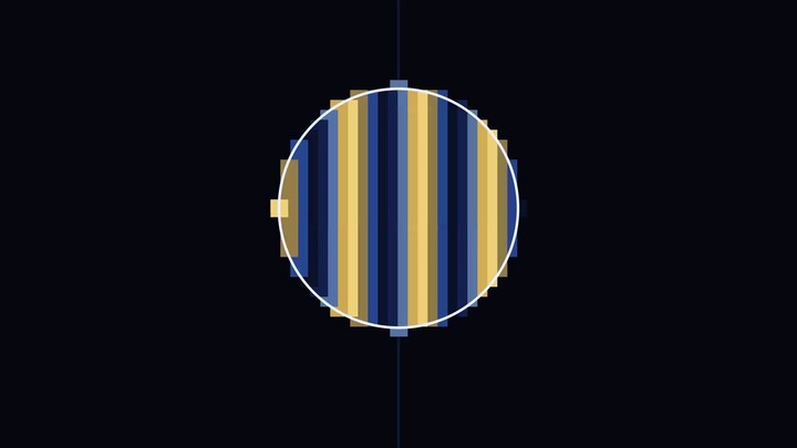 Does This Striped Ball Curve Sideways? | Optical Illusion #shorts #StripedBall