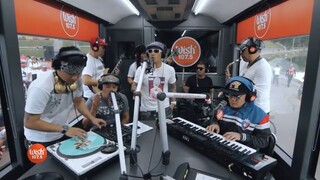 Urban Flow performs "Miss Pakipot" LIVE on Wish 107.5 Bus