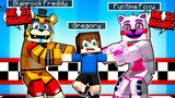 Glamrock Freddy และ Foxy ต่อสู้กับ Gregory Minecraft Security Breach Five Nights ที่ FNAF ของ Freddy