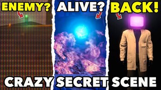 SECRET AGENT'S FIRST STEP?! CRAZY SECRET SCENE - SKIBIDI TOILET 73  ALL Easter Egg & Theory