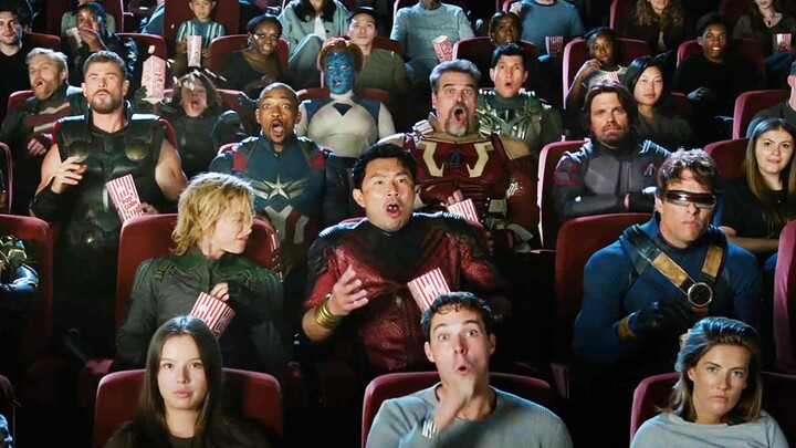 "Avengers 5" special promotional video: the entire cast reminds theater audiences to silence their p