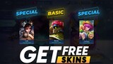 HOW I GOT 2 SPECIAL SKINS AND 1 BASIC SKIN FROM THE WINTER BOX EVENT | MLBB