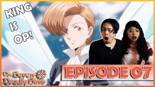 KING IS OVERPOWERED! The Seven Deadly Sins Season 5 Episode 7 Reaction