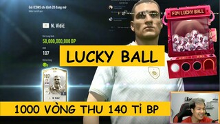 8m test 1000 vòng LUCKY BALL tháng 2 thu 140 tỉ BP