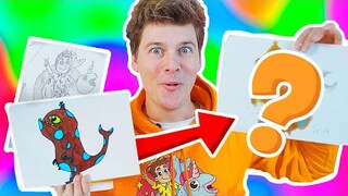 Tegner MINE FØLGERES tegninger! | Lakserytteren