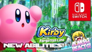 Kirby's Newest Abilities Hype!! - Kirby & the Forgotten Land -Trailer Reaction ( Switch)