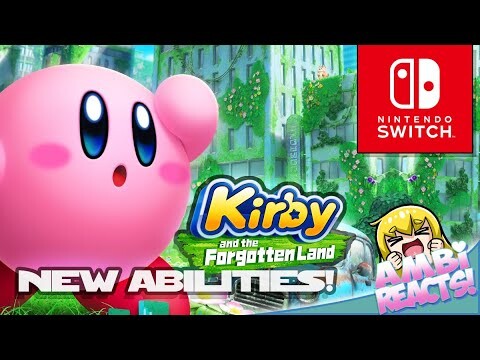 Kirby's Newest Abilities Hype!! - Kirby & the Forgotten Land -Trailer Reaction ( Switch)