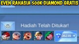 KLAIM 500k DIAMOND GRATIS TANPA APK | EVEN CARA DAPATKAN DIAMOND MOBILE LEGEND ML