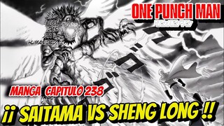 ONE PUNCH MAN MANGA 238 | AVENTURAS DE SAITAMA Y EL DESAFIO DE FLASHY FLASH