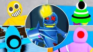 FINALLY IT'S HERE + ORIGIN of the RAINBOW GOD Jumpscares in Rainbow Friends Chapter 2 Concept Roblox