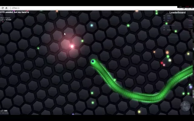 เกมส์ที่เล่นแล้วหัวร้อน SLITHERIO
