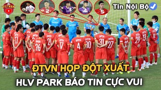 Trước khi xả trại, HLV PARK HỌP ĐỘT XUẤT, Bổ Sung 5 Nhân Tố Mới, Sao HAGL Lỡ Hẹn