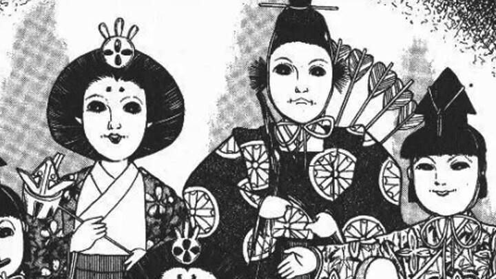 On Girls' Day, all the dolls came back to life with the help of human bodies - Japanese horror comic