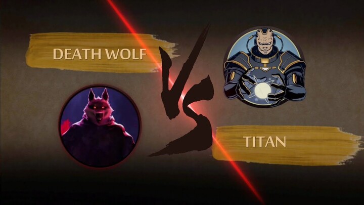 Shadow Fight 2 Death Wolf Vs Titan