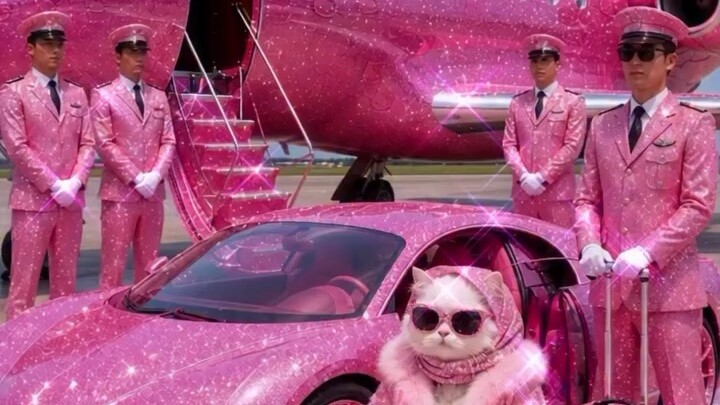 Living the Purr-fect Pink Dream 💖✨