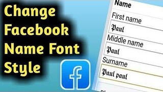 PAANO MAGKAROON NG FONT NICKNAME SA FACEBOOK