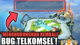 BUG TELKOMSEL !! MENGHUBUNGKAN KEMBALI, SINYAL AUTO KUNING ! JGN LOGIN SEKARANG