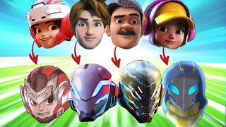 Empat Maskmana Baru! (Dunia Mechamato & Boboiboy)