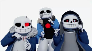 [Undertale AU]Mọi người+α[MMD]từ nhóm theo dõi