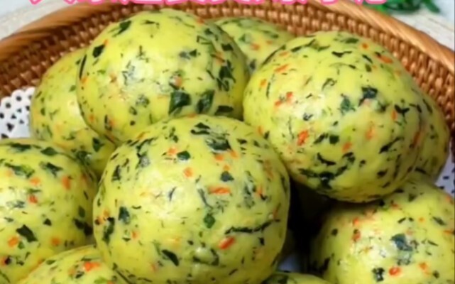 หมั่นโถวธัญพืชผักแบบไม่ใส่น้ำ ไม่ใส่น้ำมัน หมั่นโถวธัญพืชผักเนื้อนุ่มฟู รสชาติดีมาก “อาหารอร่อย” “หม