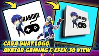 CARA EDIT LOGO AVATAR GAMING DAN EFEK 3D DI ANDROID [ FULL BAHAN ]