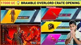 17000 UC 😱 Bramble Overlord Crate Opening | Bramble Overlord Spin | Bramble Overlord Set