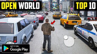 Top 10 best open world games for android l new open world games for android 2023 l android games