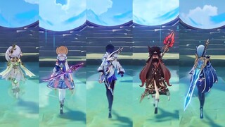 [4.3 Abyss] Pesta bintang penuh untuk gadis-gadis cantik untuk bermain sendiri tanpa kerusakan apa p
