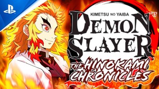 DEMON SLAYER THE HINOKAMI CHRONICLES ENG SUB/DUB Announcement trailer!